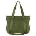 Italian Genuine Suede Leather Everyday Tote Bag