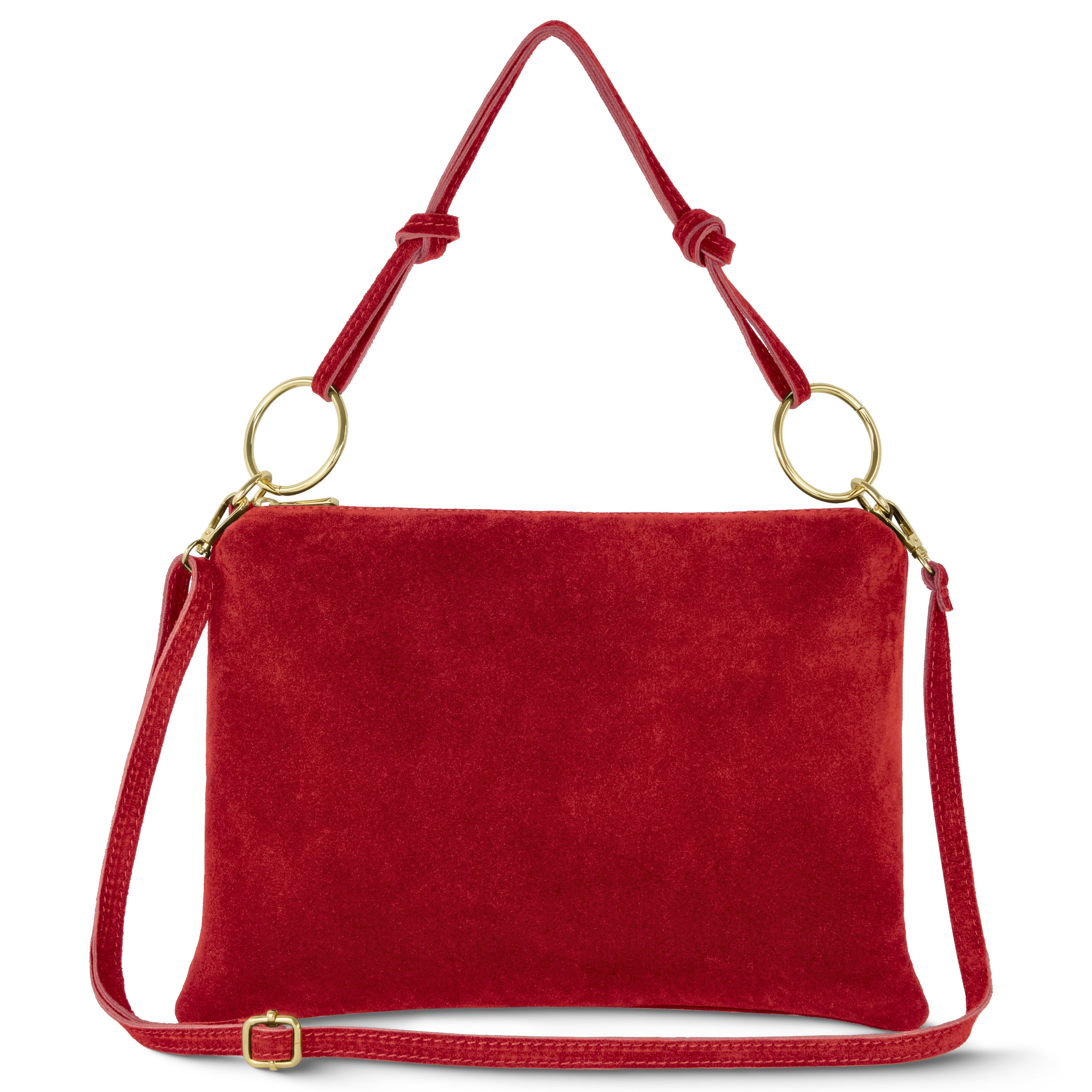 Italian Genuine Suede Leather Shoulder Bag