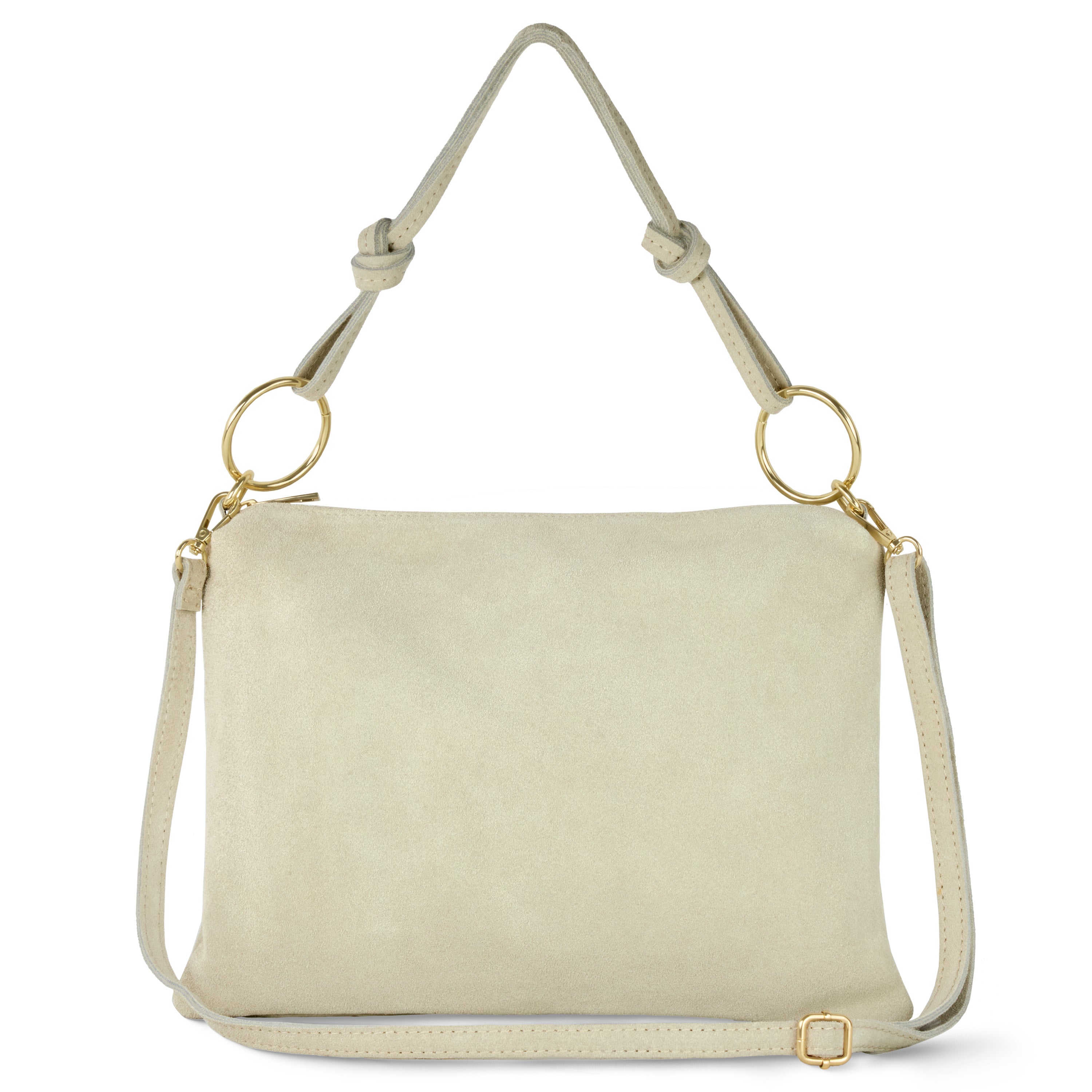 Italian Genuine Suede Leather Shoulder Bag