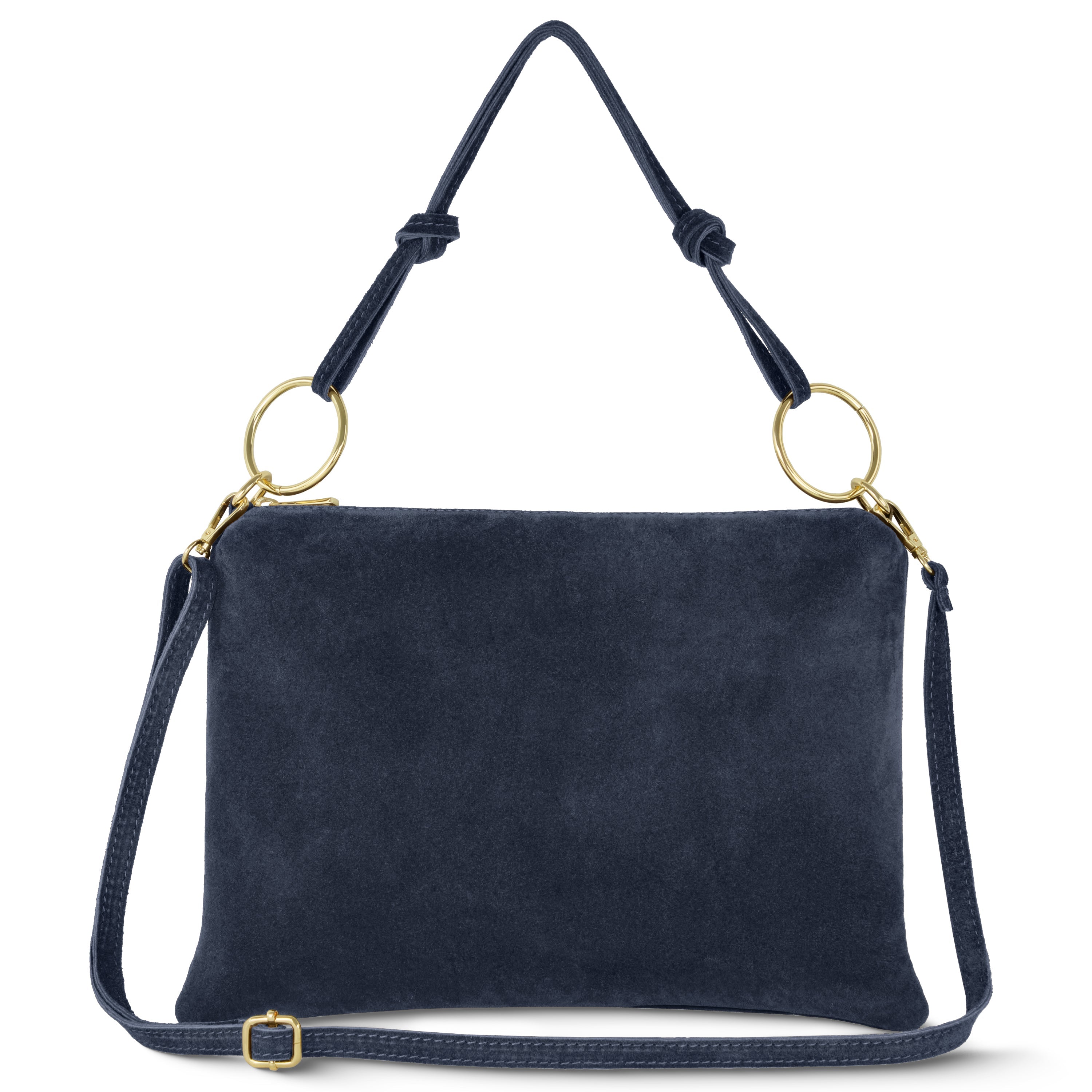 Italian Genuine Suede Leather Shoulder Bag