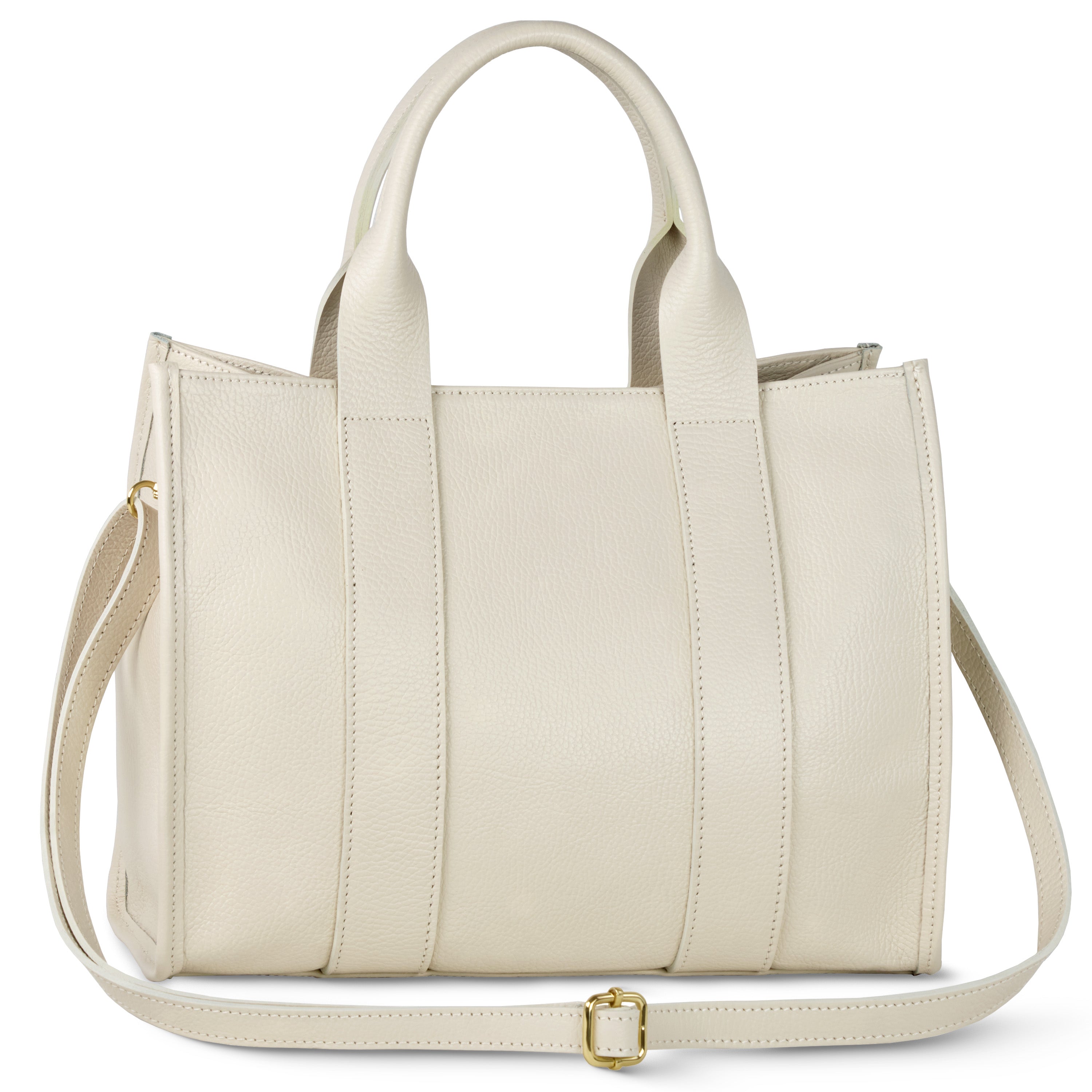 Italian Calf Leather Tote Bag – Structured Professional Purse
