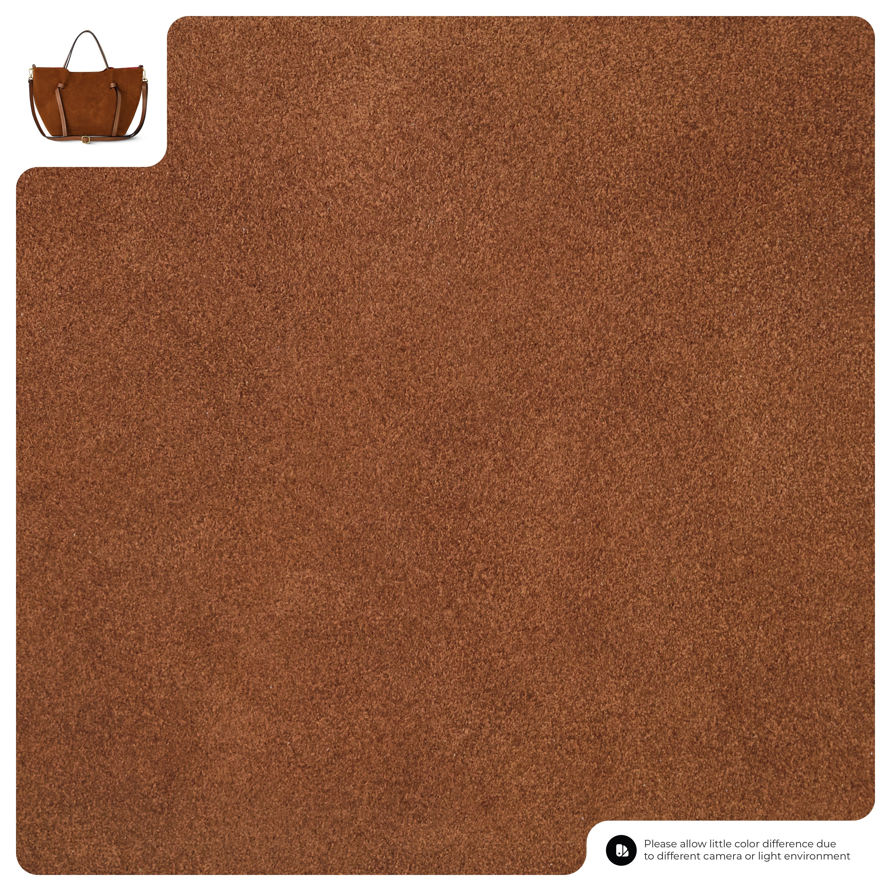 Italian Genuine Suede Tote Bag – Spacious Everyday Carryall