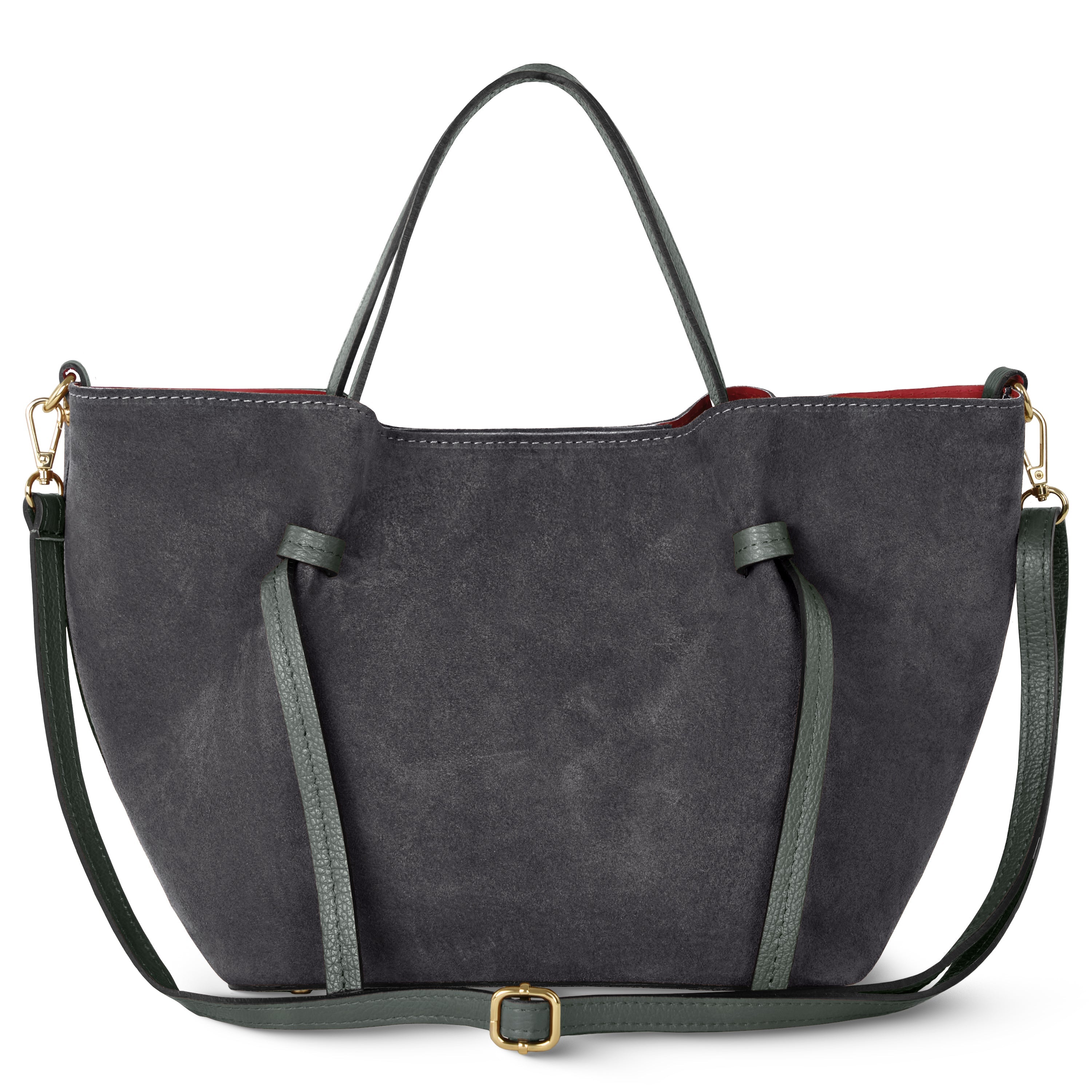 Italian Genuine Suede Tote Bag – Spacious Everyday Carryall