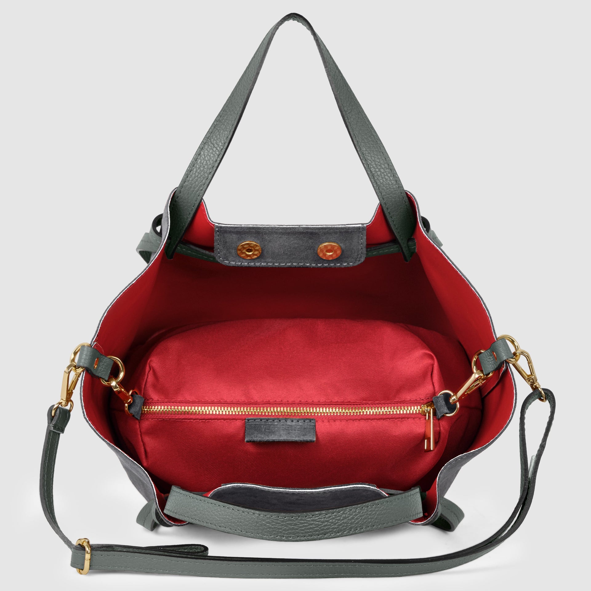 Italian Genuine Suede Tote Bag – Spacious Everyday Carryall