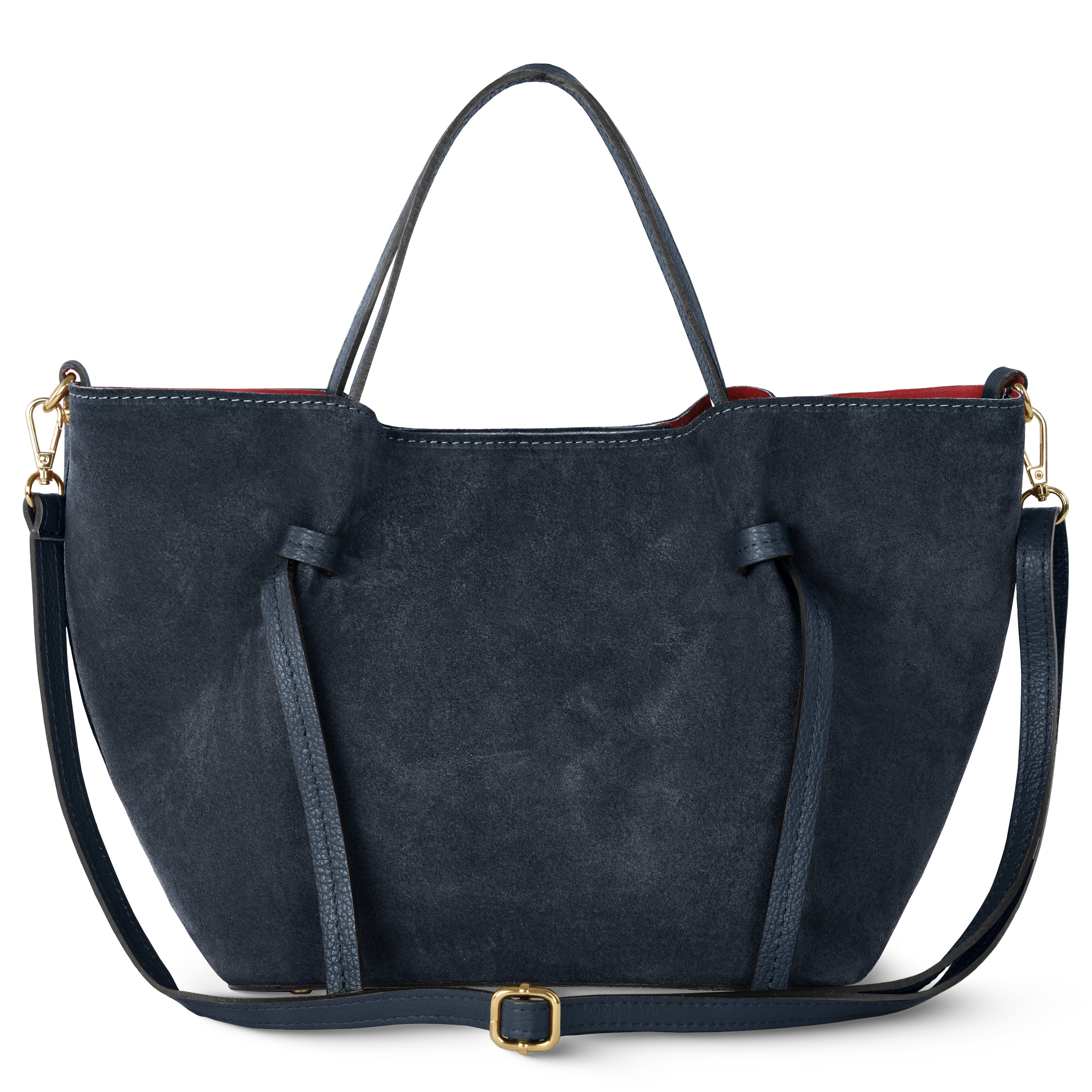 Italian Genuine Suede Tote Bag – Spacious Everyday Carryall