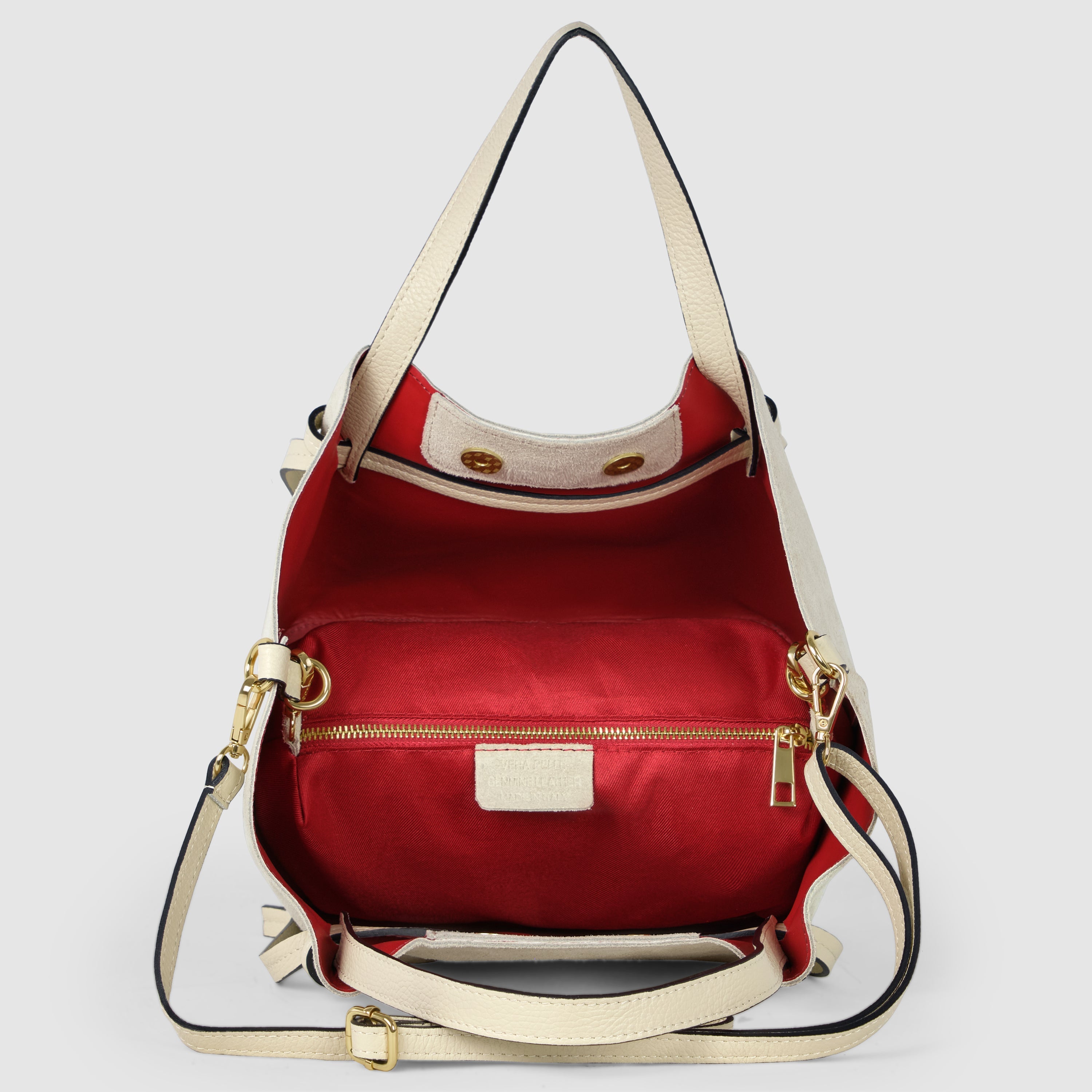Italian Genuine Suede Tote Bag – Spacious Everyday Carryall