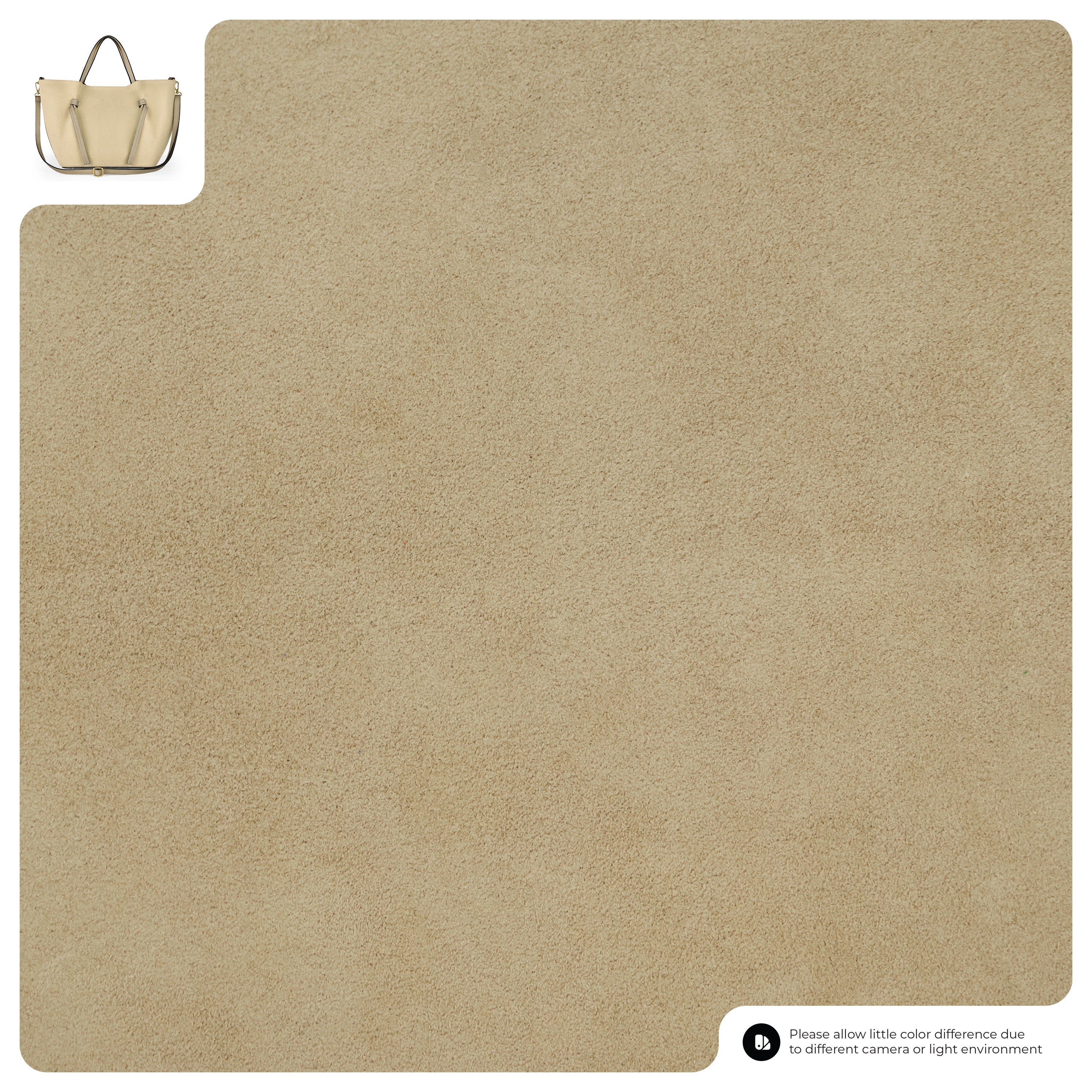 Italian Genuine Suede Tote Bag – Spacious Everyday Carryall