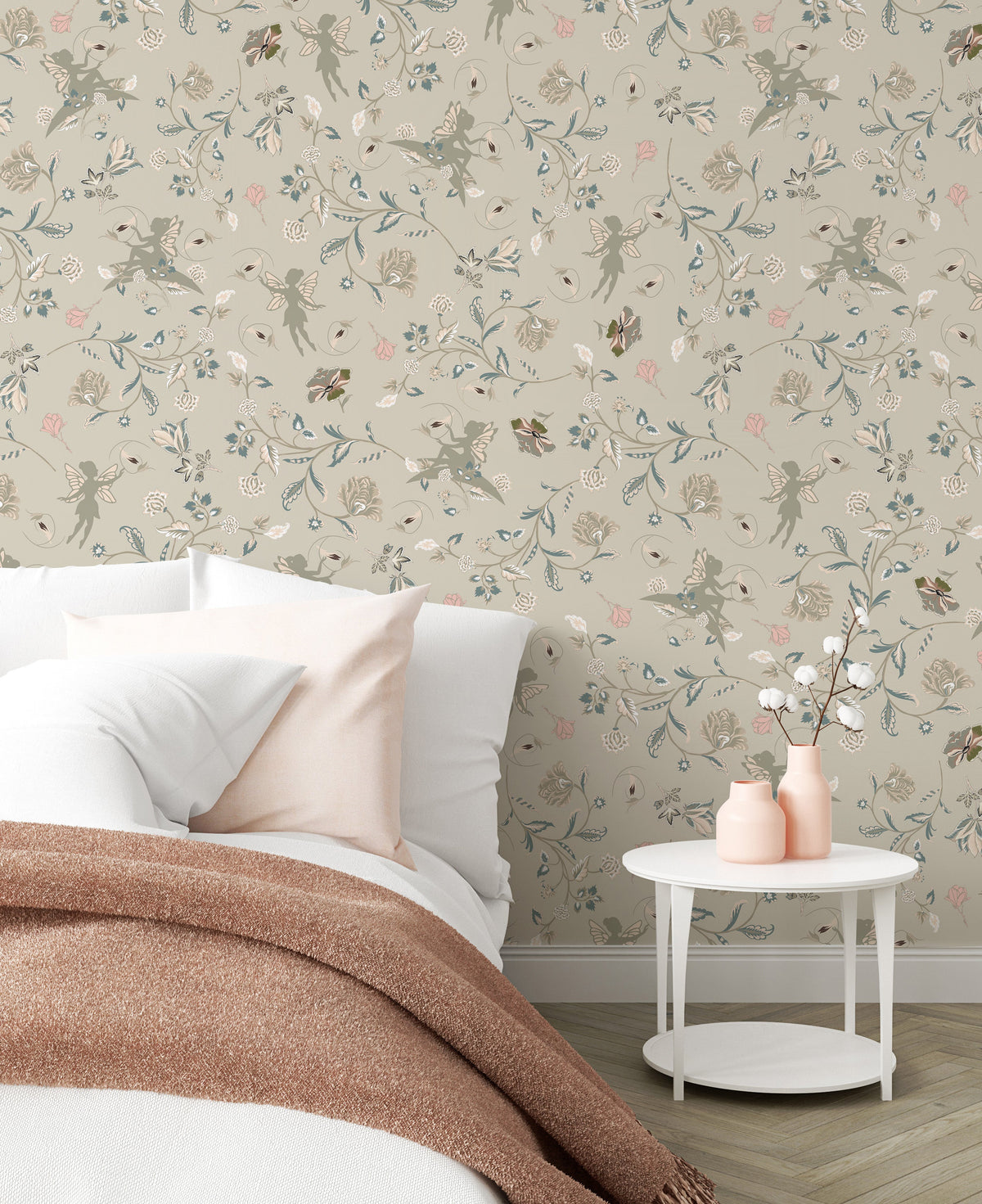 Lucinda Wallpaper by Julia Clayden