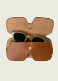Leather Sunglasses Case - Handcrafted Protection