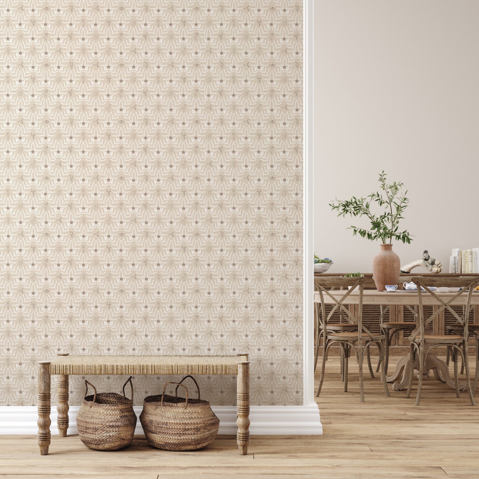 Navie Peel and Stick Removable Wallpaper by Hannah Langford