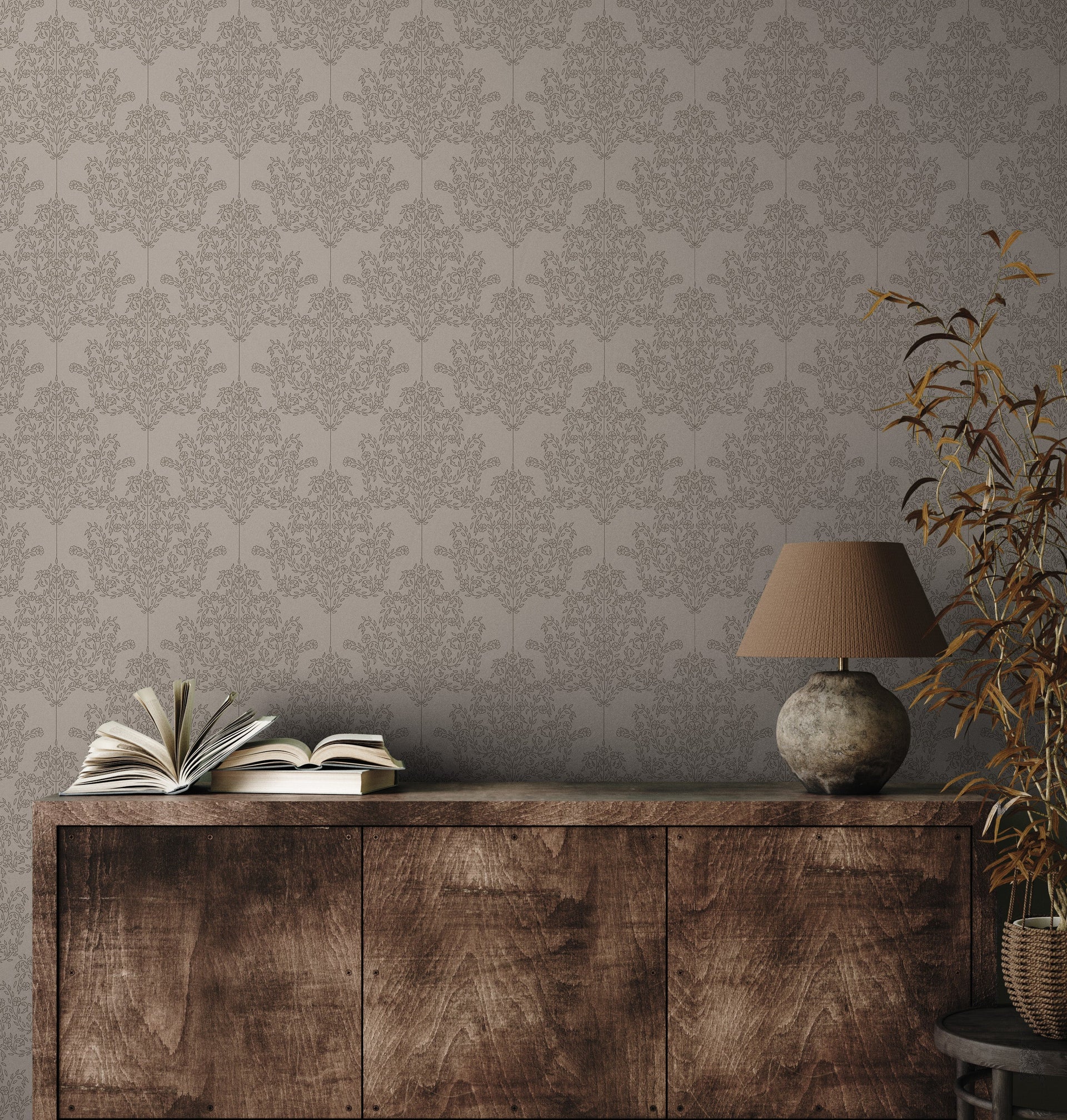 Adelae Peel and Stick Removable Wallpaper by Quirky Paisley