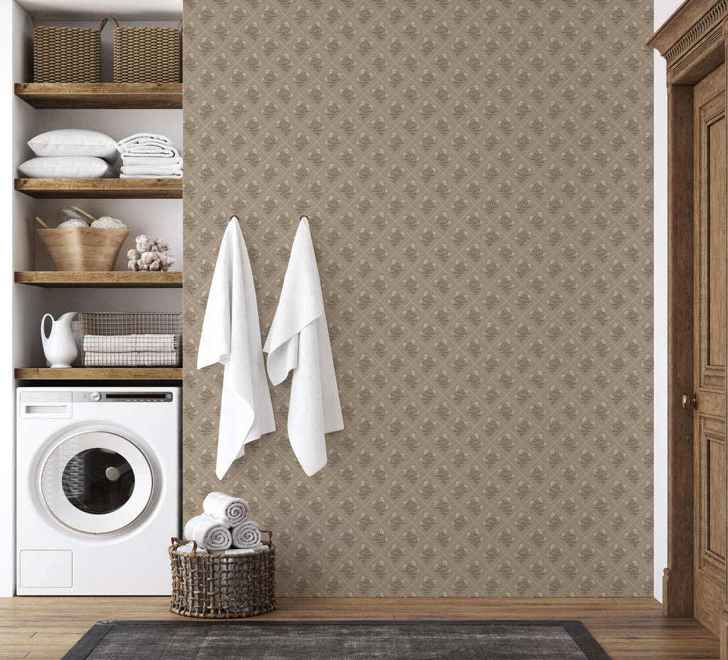 Rowena Wallpaper by Daphne and Sage
