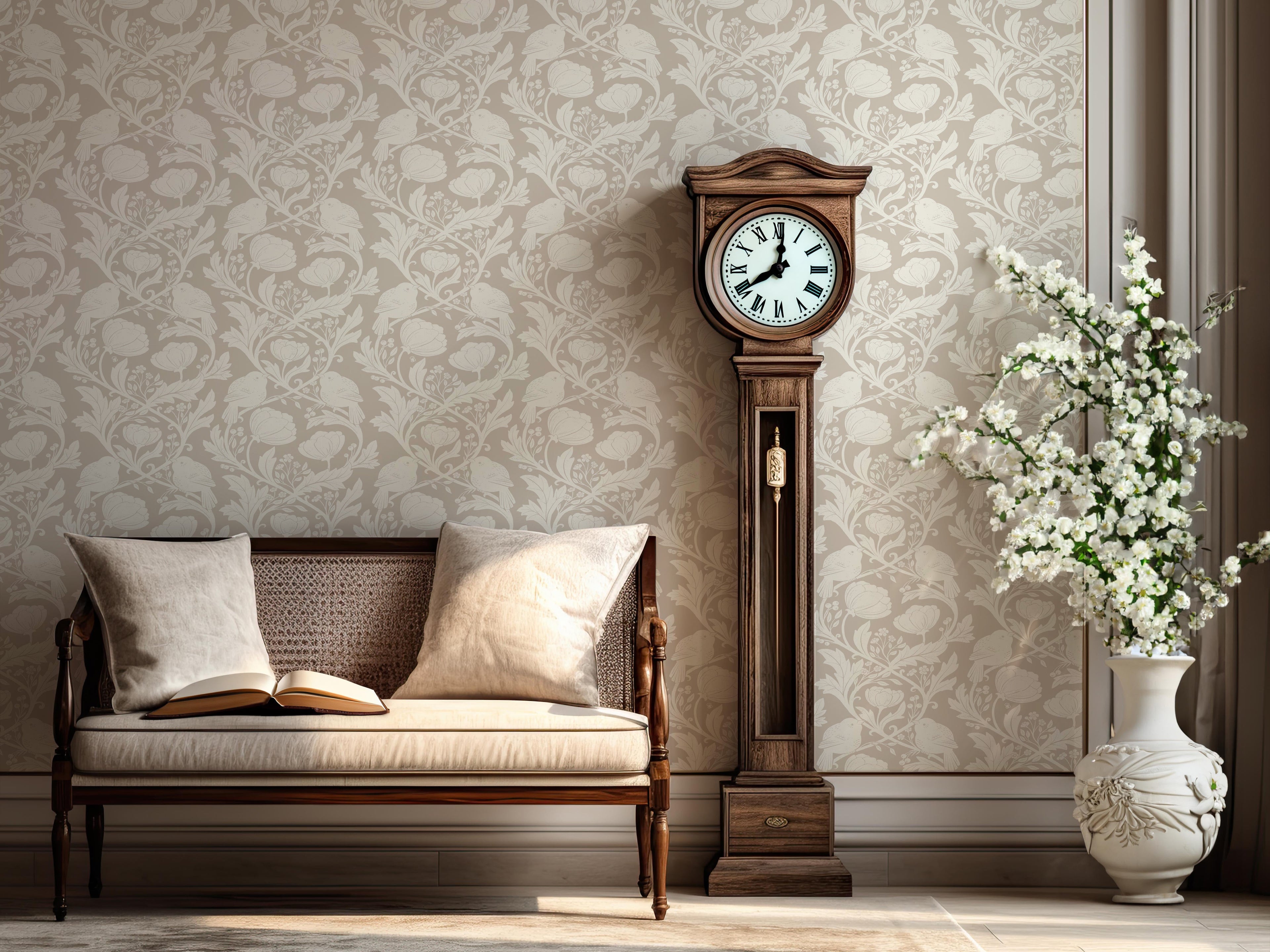 Willetta Wallpaper by Wirihana Design