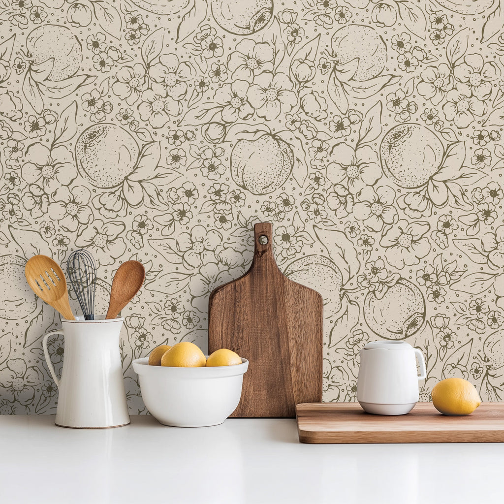 Idyllic Wallpaper by Arbor & Ash Studio