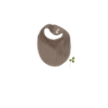 The Bib - Taupe