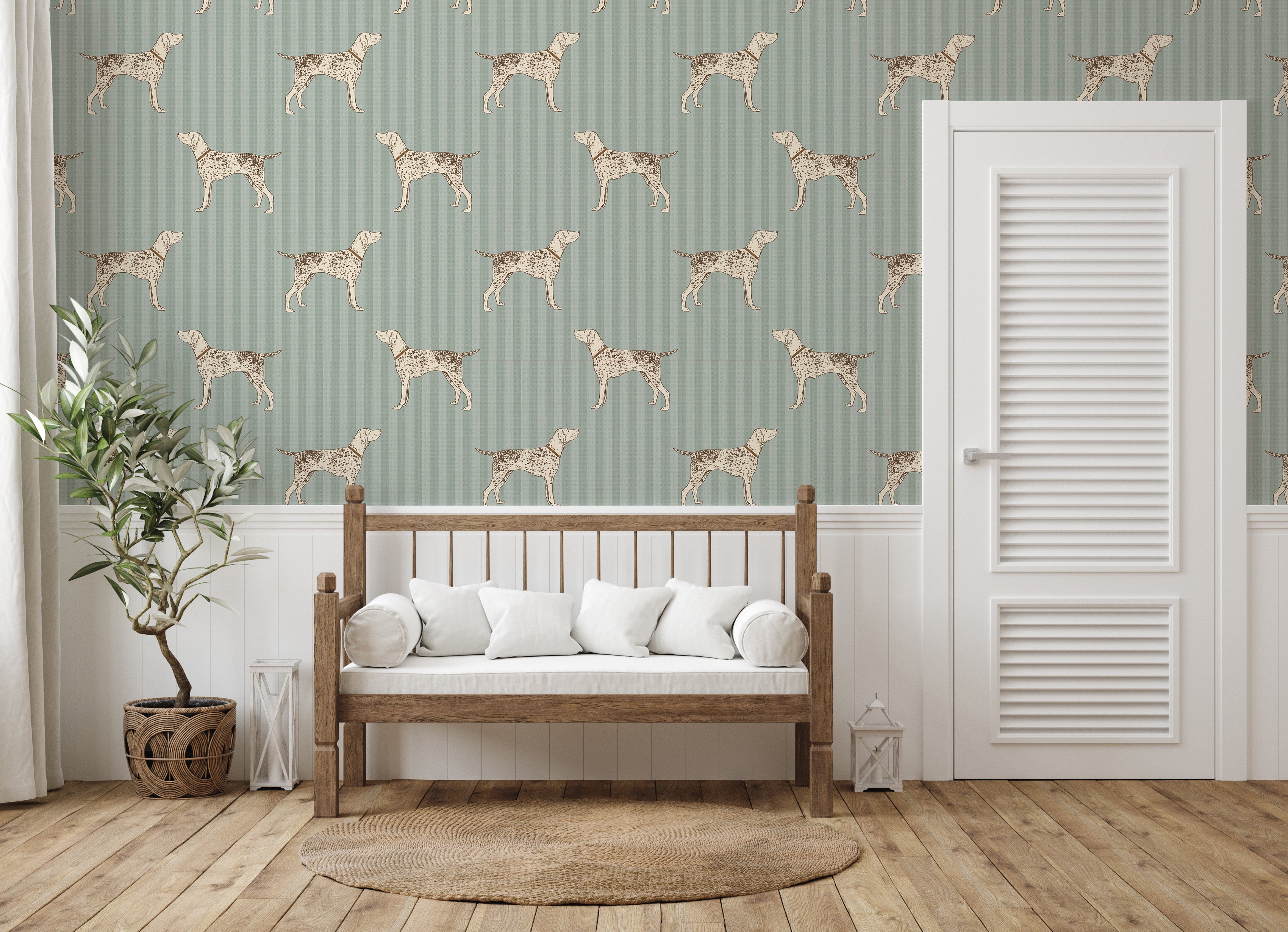 Sebastian Wallpaper by Kim Morrow