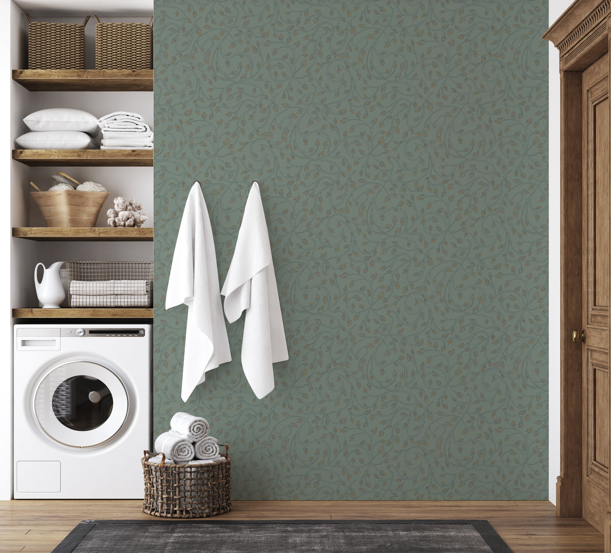 Humphrey Wallpaper by Karen and Marisa Designs
