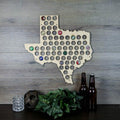 Texas Beer Cap Map