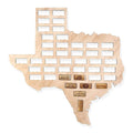 Texas Wine Cork Map