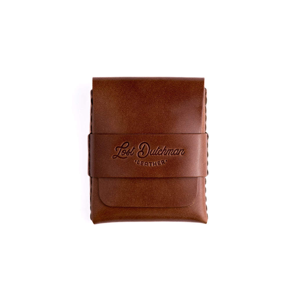 The Big Finn 2 Slim Leather Wallet with Side-Access Pocket - Brown