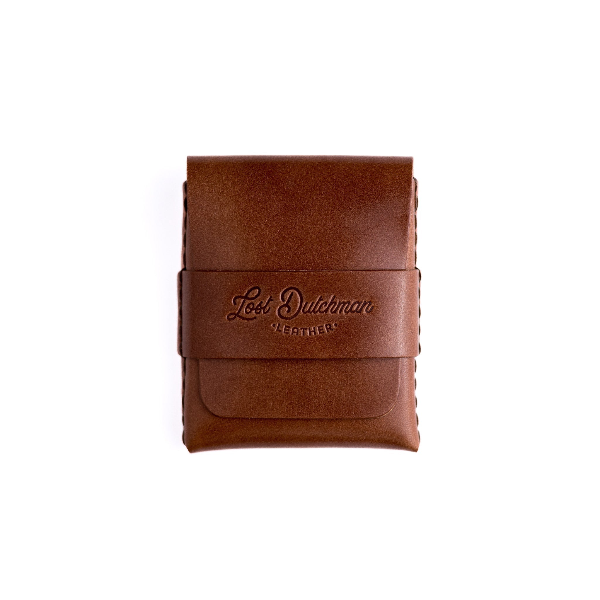 The Big Finn 2 Slim Leather Wallet with Side-Access Pocket - Brown