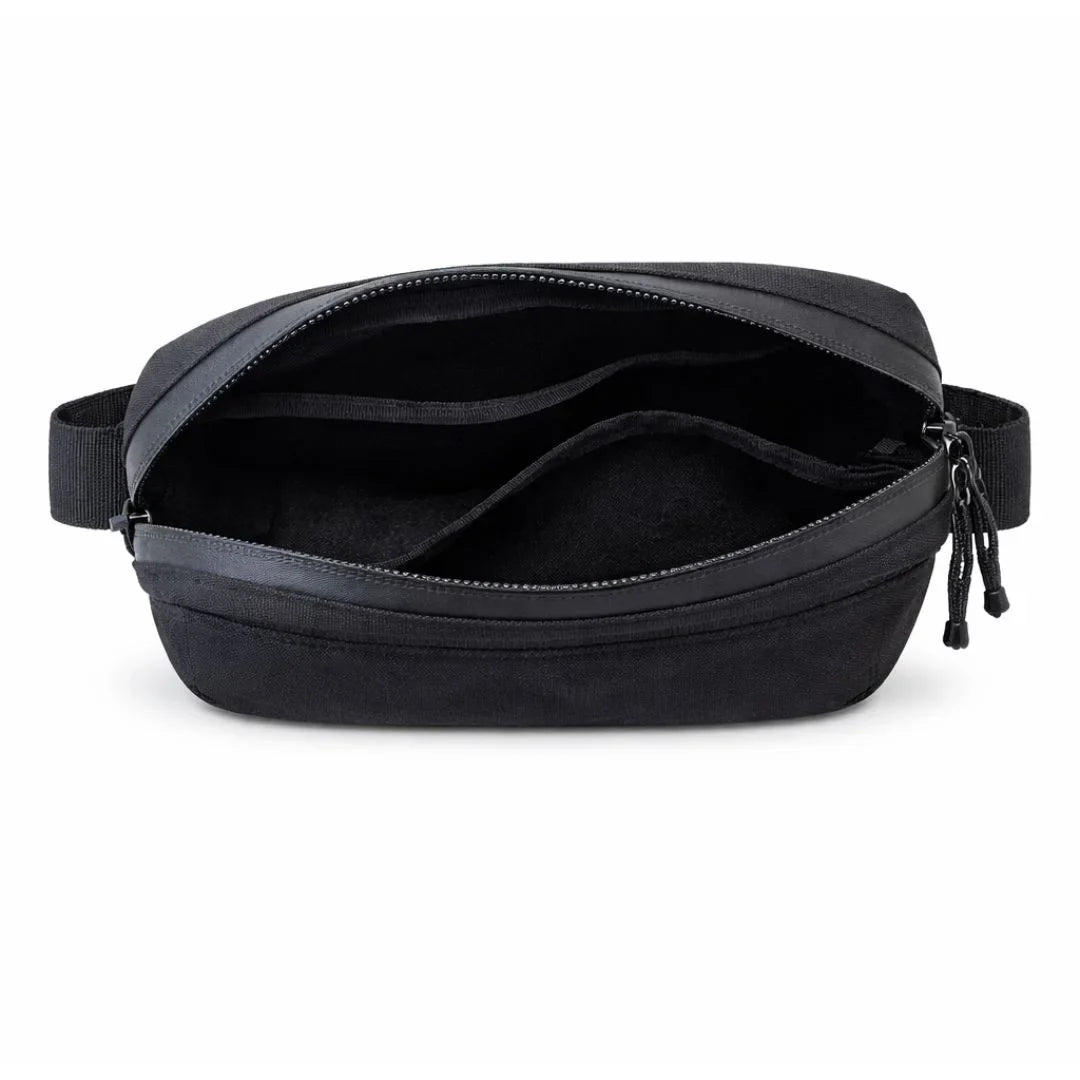 The Black-Out Fanny Pack: Rugged 1000D Nylon EDC Cross Body Bag