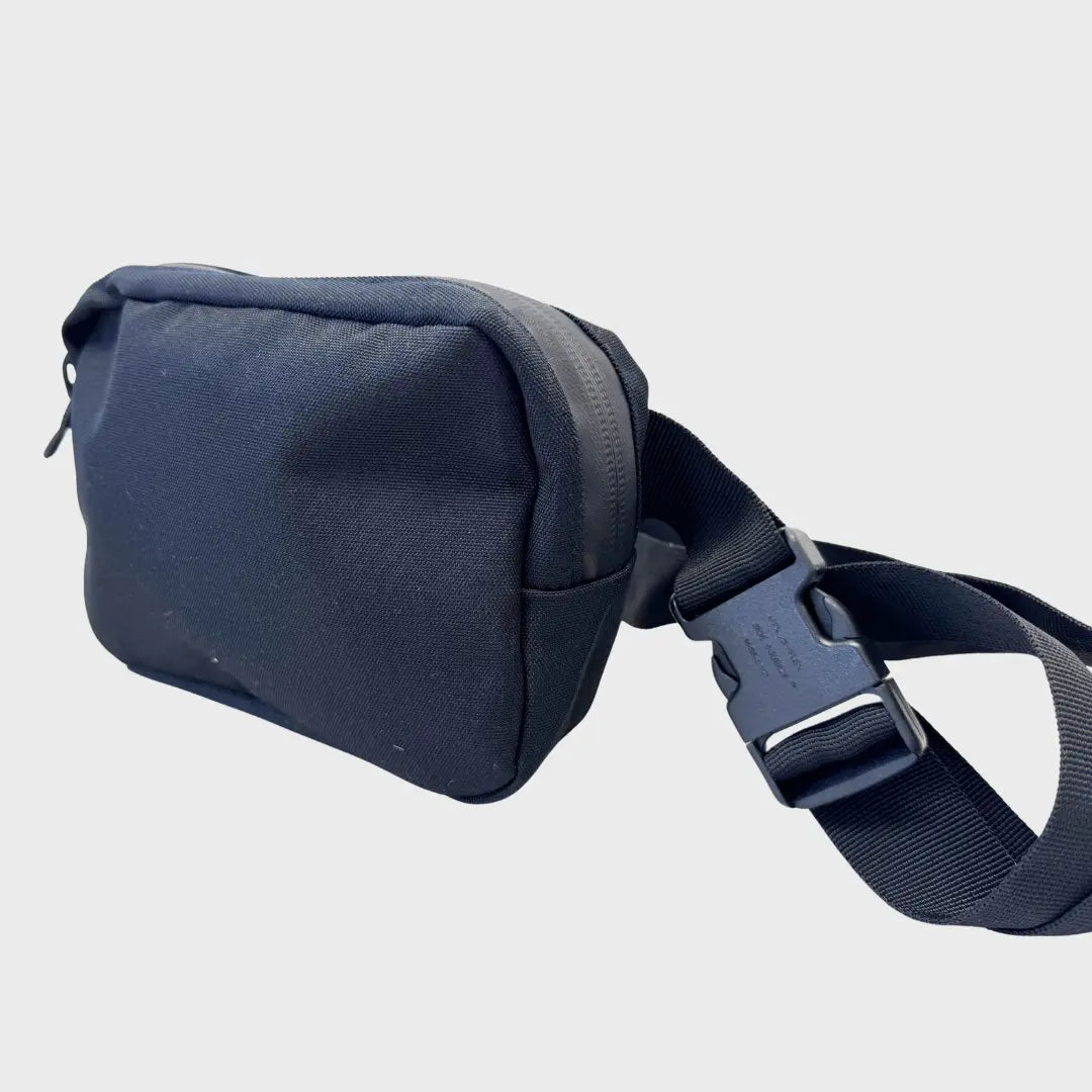 The Black-Out Fanny Pack: Rugged 1000D Nylon EDC Cross Body Bag