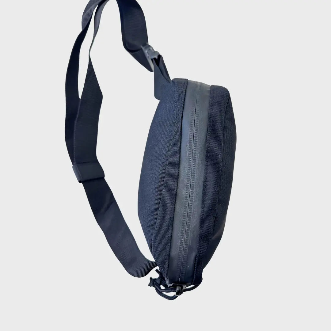 The Black-Out Fanny Pack: Rugged 1000D Nylon EDC Cross Body Bag