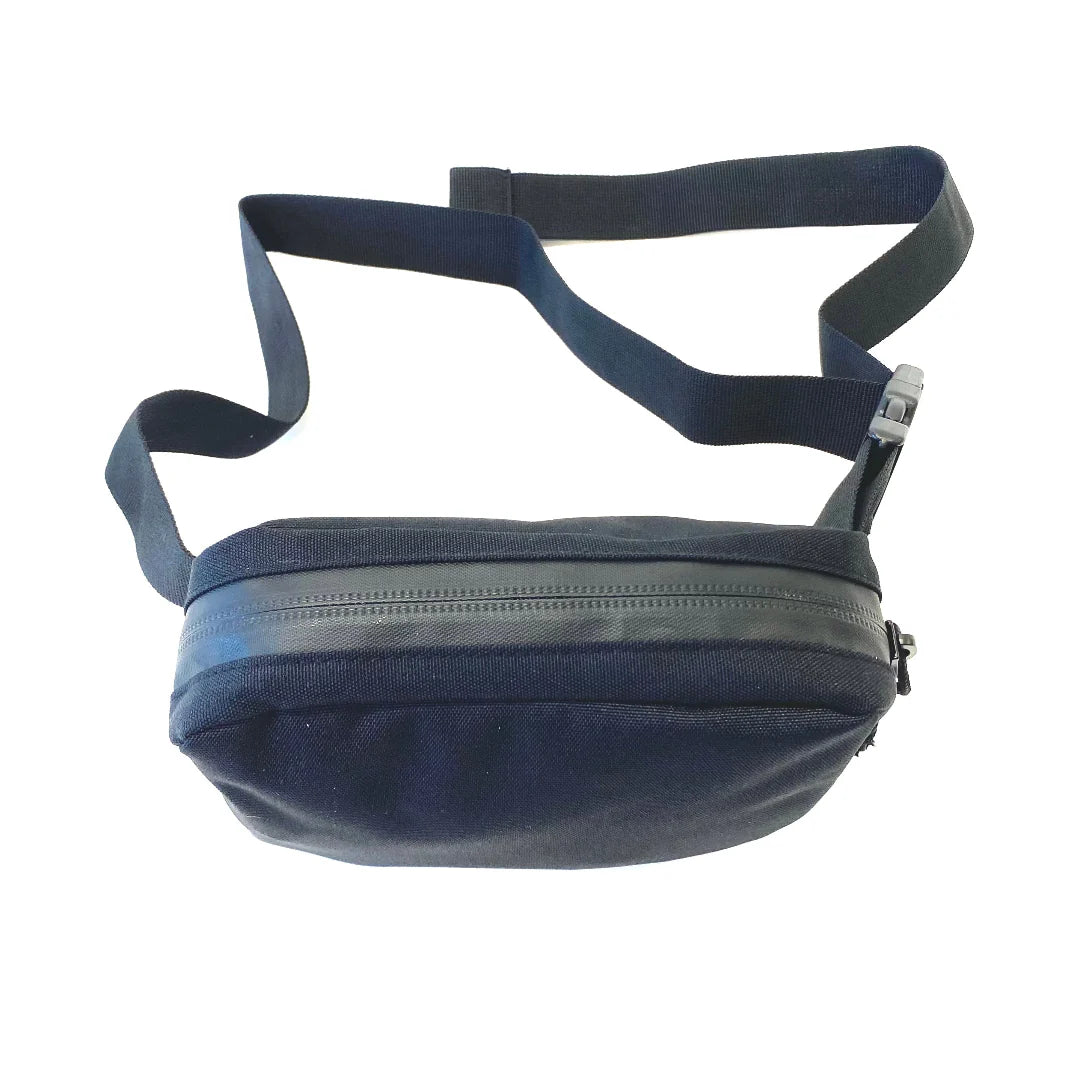 The Black-Out Fanny Pack: Rugged 1000D Nylon EDC Cross Body Bag