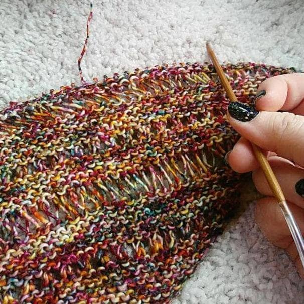 The Carnival Shawl Beginner-Friendly Knitting Pattern