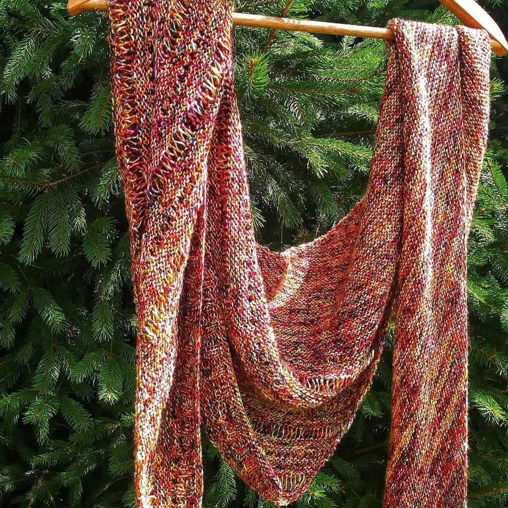 The Carnival Shawl Beginner-Friendly Knitting Pattern