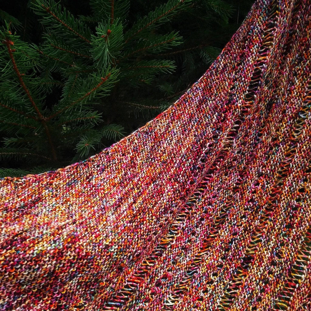 The Carnival Shawl Beginner-Friendly Knitting Pattern