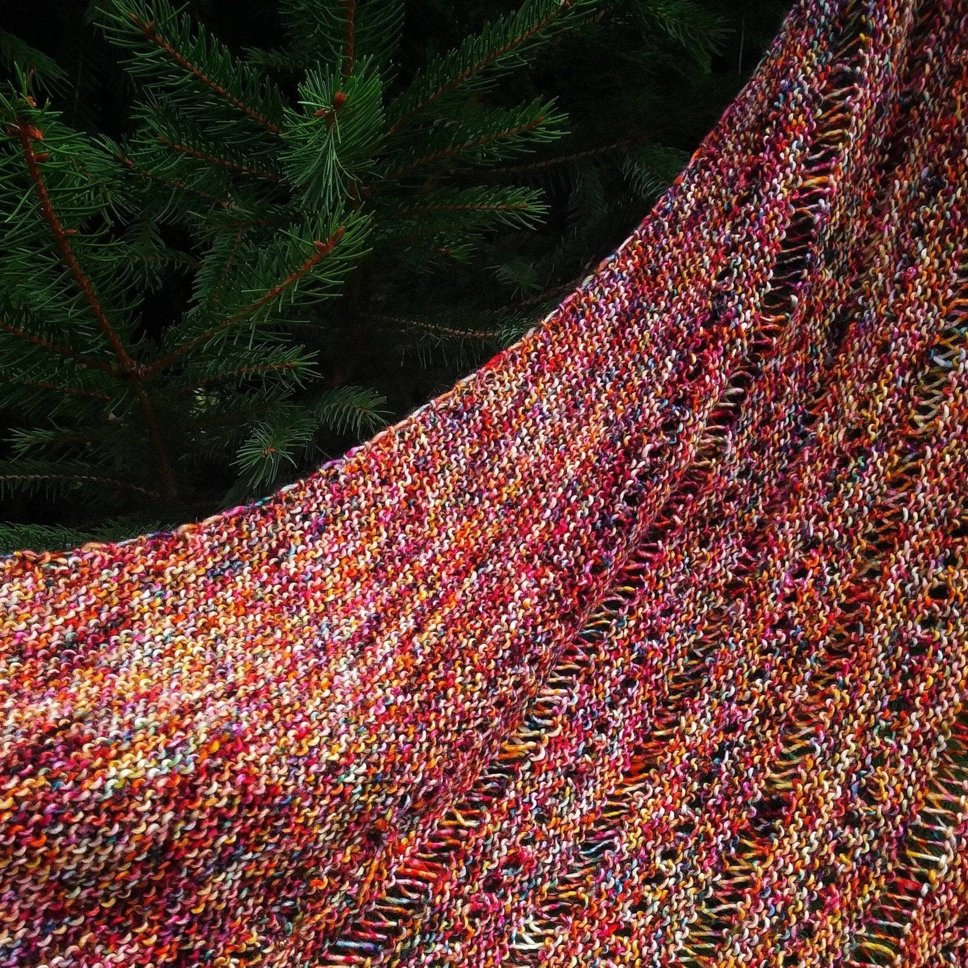 The Carnival Shawl Beginner-Friendly Knitting Pattern