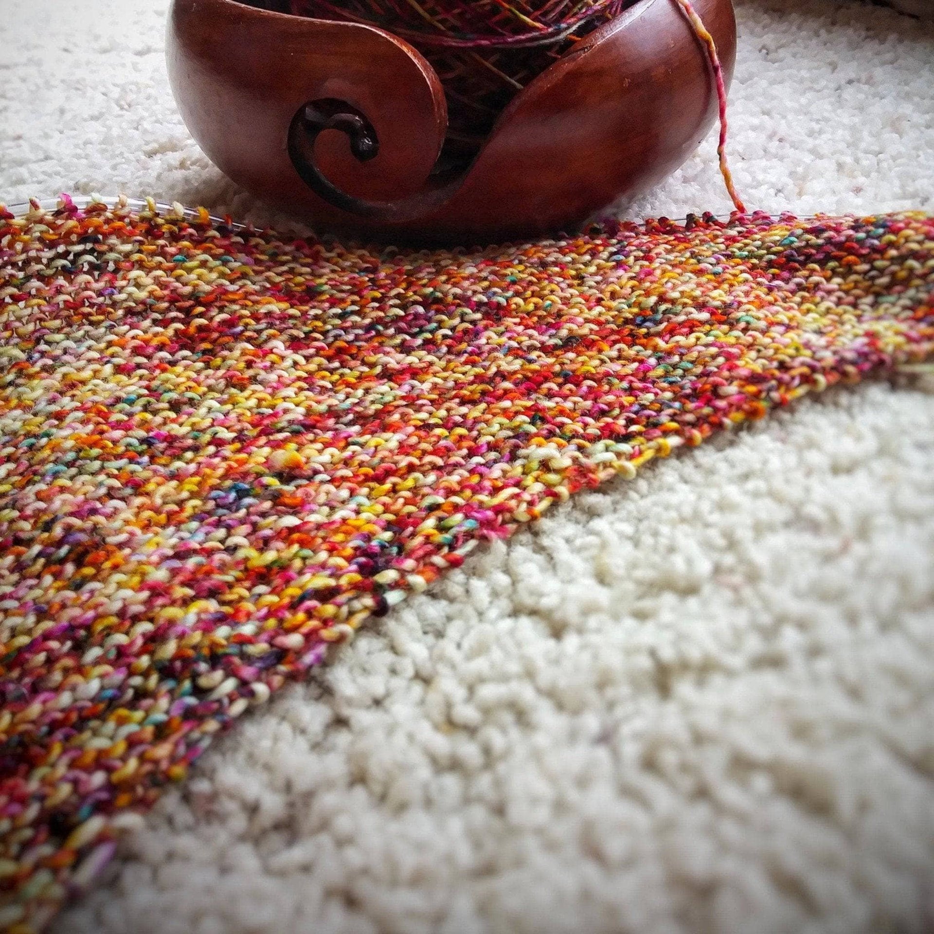 The Carnival Shawl Beginner-Friendly Knitting Pattern