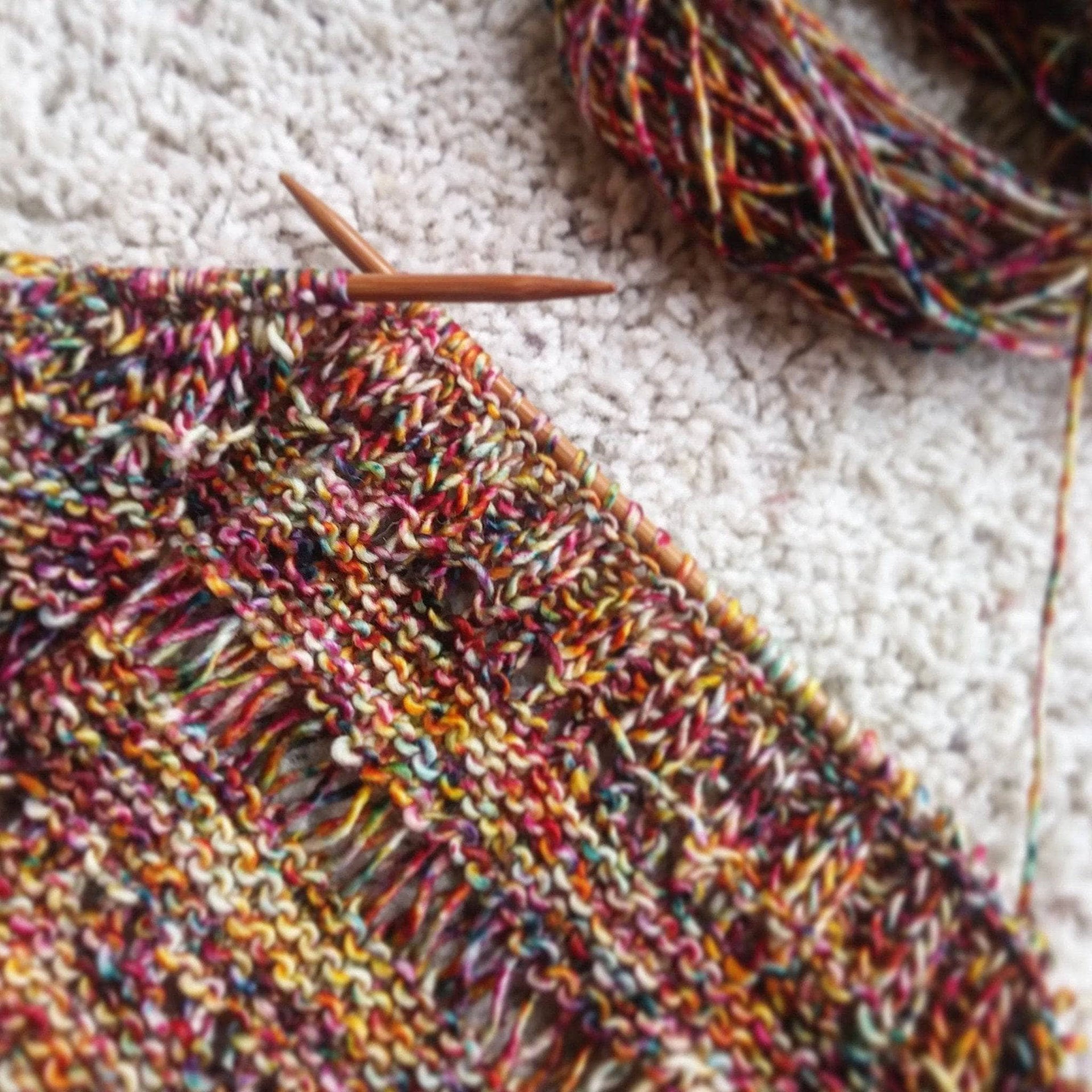 The Carnival Shawl Beginner-Friendly Knitting Pattern