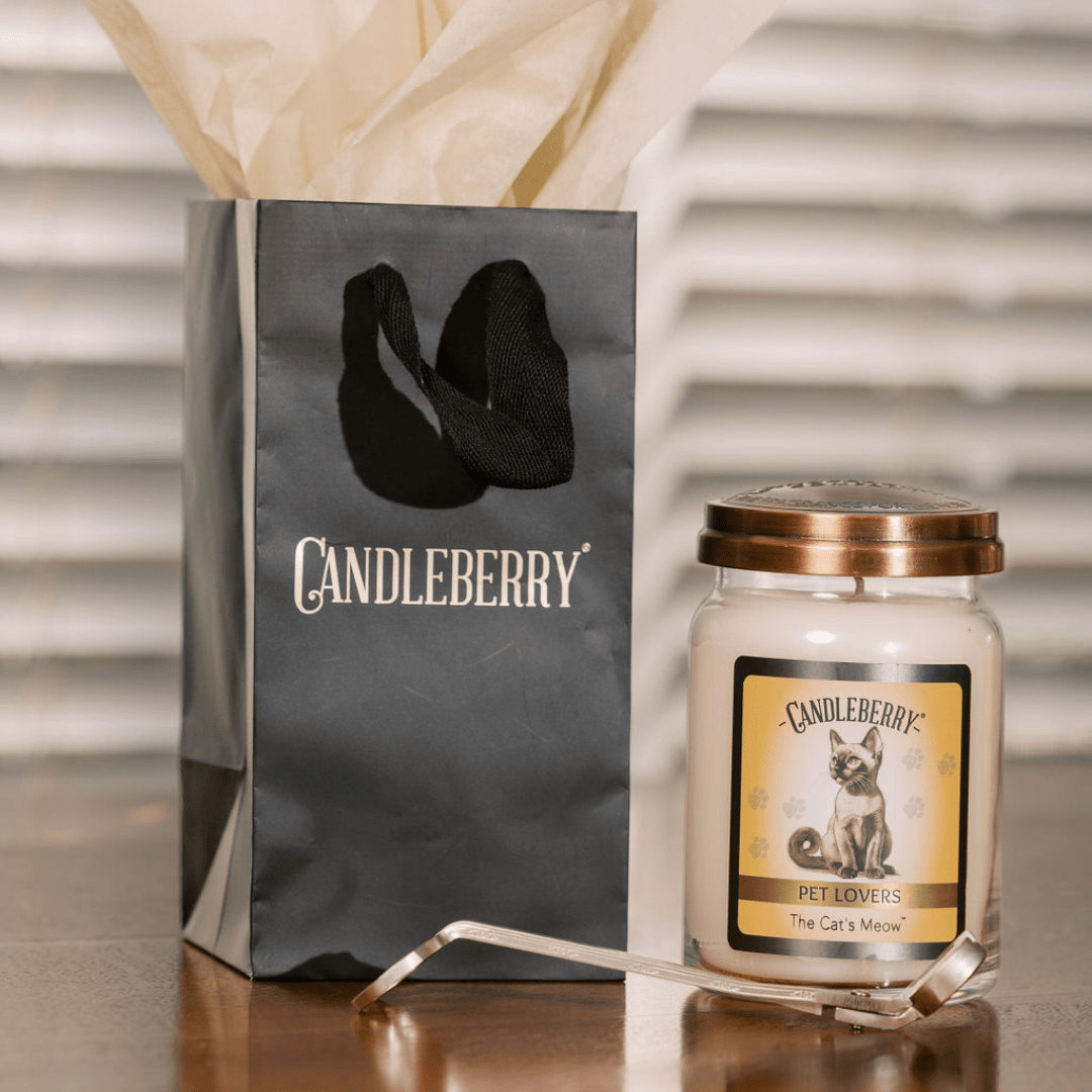 The Cat's Meow™ Large Jar Candle | Soy Blend Glass