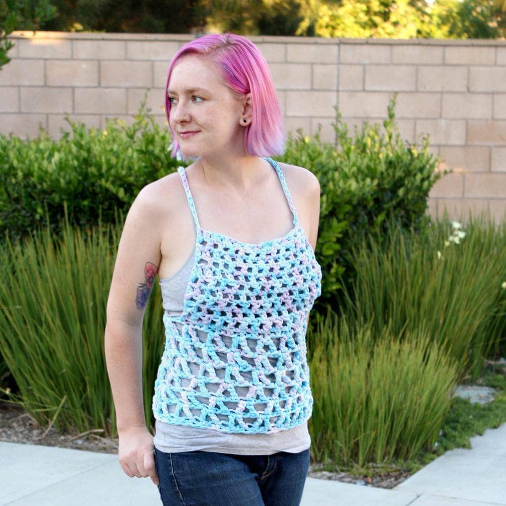 The Celia Tank Top: DIY Women’s Bohemian Crochet Pattern