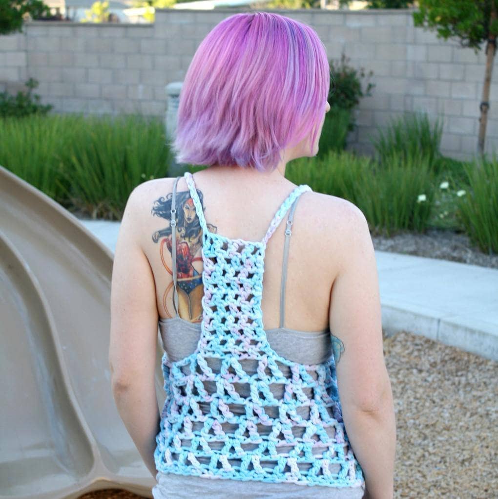 The Celia Tank Top: DIY Women’s Bohemian Crochet Pattern