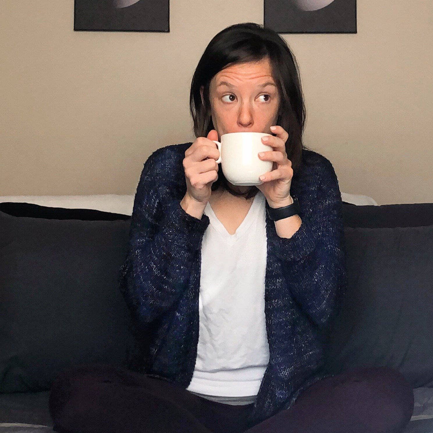 Cozy Cardigan Knitting Pattern - Easy Bottom-Up DIY Design
