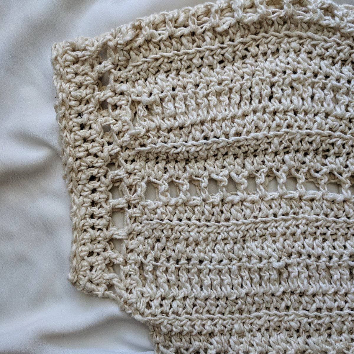 Driftwood Tee Crochet Kit - Cozy Silk Roving Worsted Weight Yarn