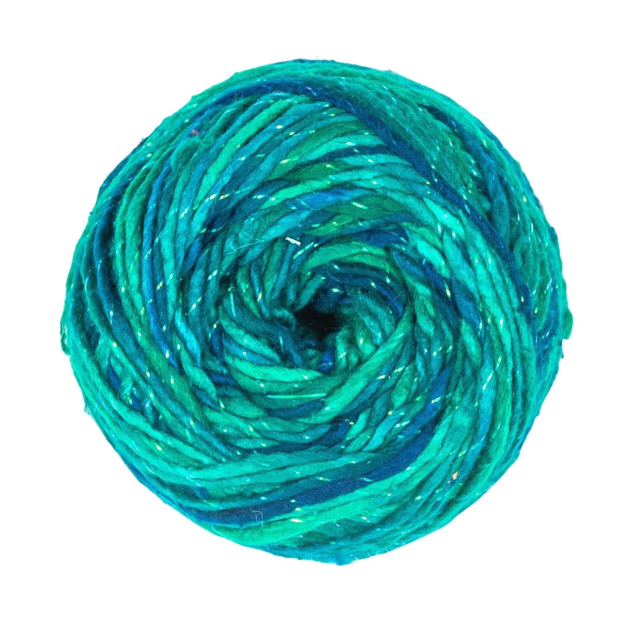 Driftwood Tee Crochet Kit - Cozy Silk Roving Worsted Weight Yarn