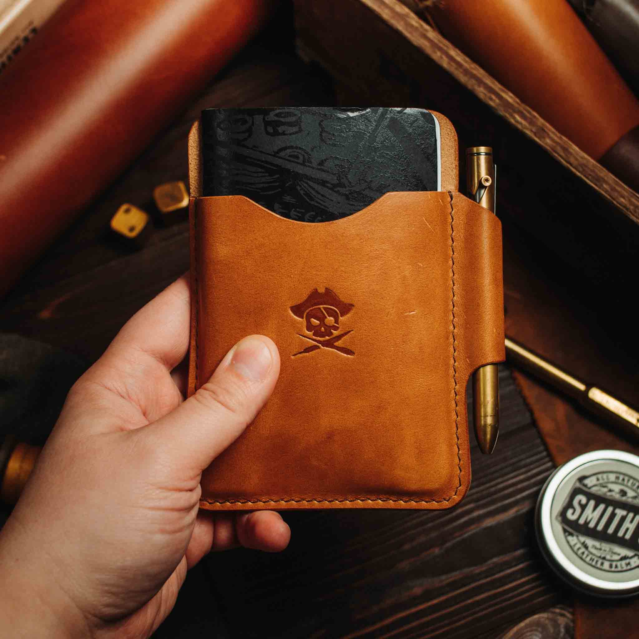 Large Pocket Organizer - First Mate Fatty | Leather Pocket Carrier | Multi-tool