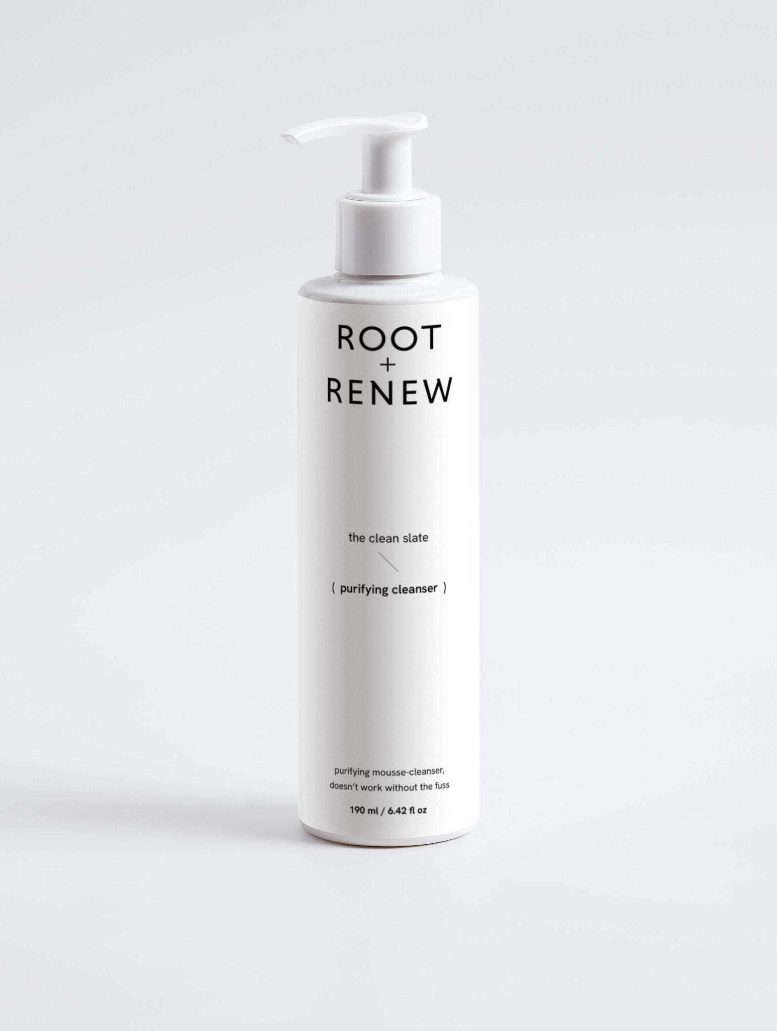 The Clean Slate Purifying Gel Cleanser | Root & Renew