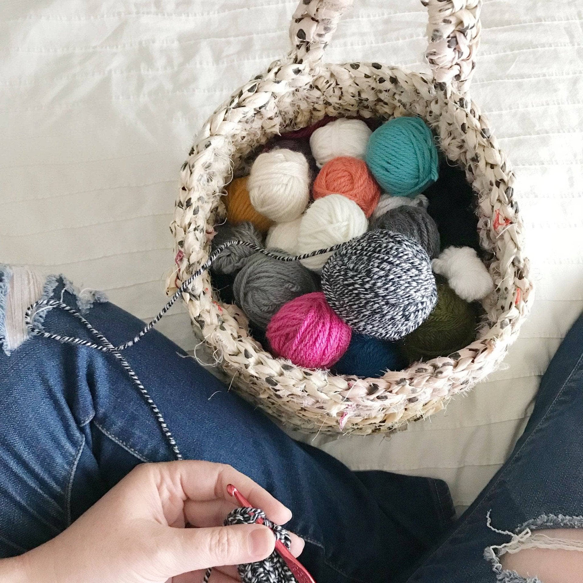 Hayden Hanging Basket Crochet Pattern