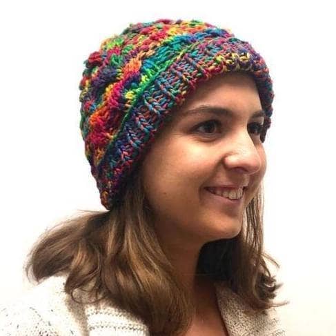The Magnolia Winter Knit Beanie – Cozy Cable Knit DIY Craft Kit