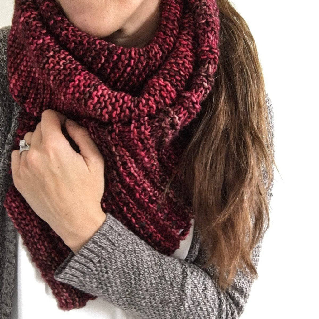 The Milan Scarf Knitting Kit - Cozy DIY Luxury Knit Project