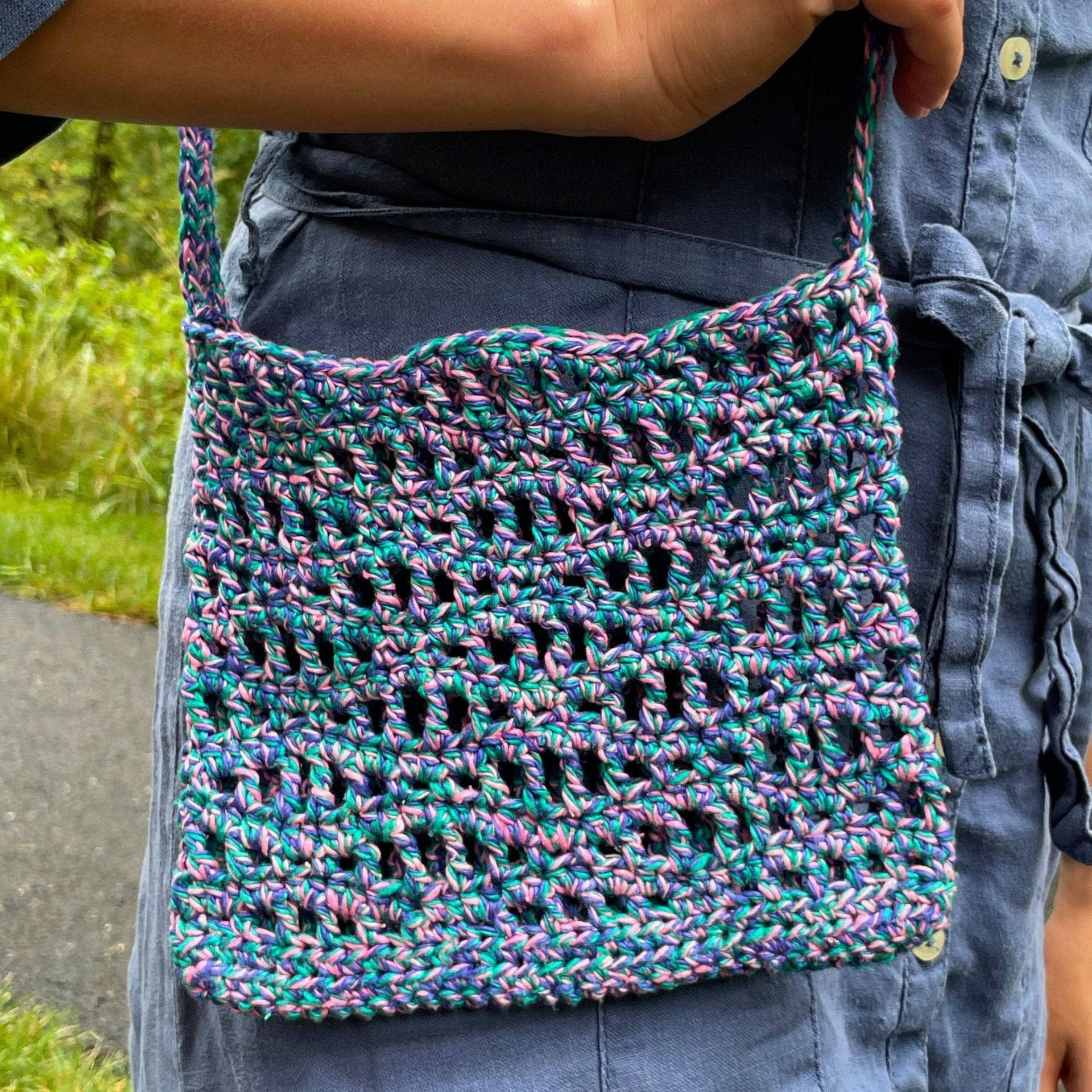 The Open Ocean Bag Crochet Pattern: DIY Sustainable Accessory