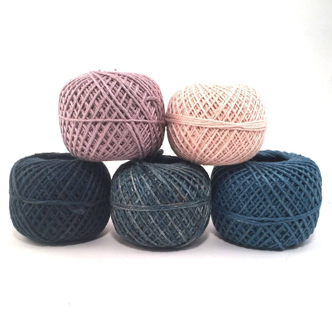 Poppyseed Scarf Knit & Crochet Kit - Natural Silk Yarn DIY Set