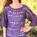 The Shelby Top Crochet Kit: Bohemian Relaxed Fit Three-Quarter Sleeve