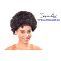 The Superline Collection S-3 Afro Wig in Color 1 jet black